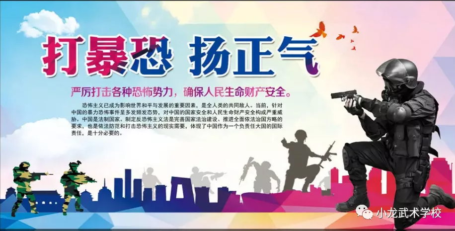 嵩山少林小龙武校积极开展防恐宣传教育活动，以实际行动促进“三零”校园平安建设