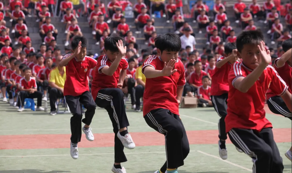 中岳嵩山少林学校占地面积有多大？