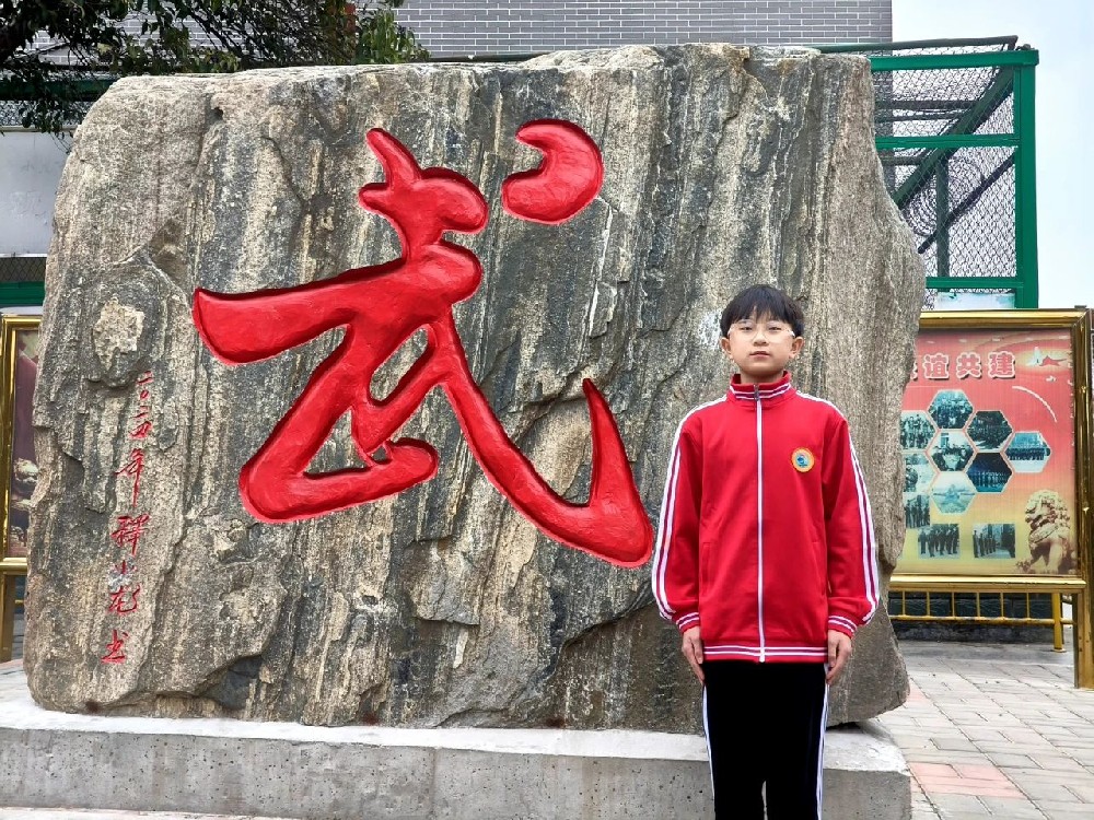 少林小龙武校刘鑫源 揭阳少年武梦绽光芒