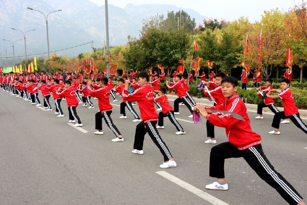 在嵩山少林小龙文武学校习武苦不苦的？