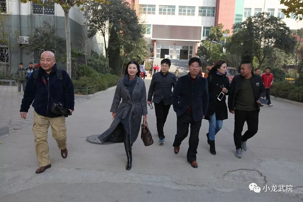 郑州文化馆艺术总监周玲娣莅临小龙武院指导晋京节目《禅舞中原》