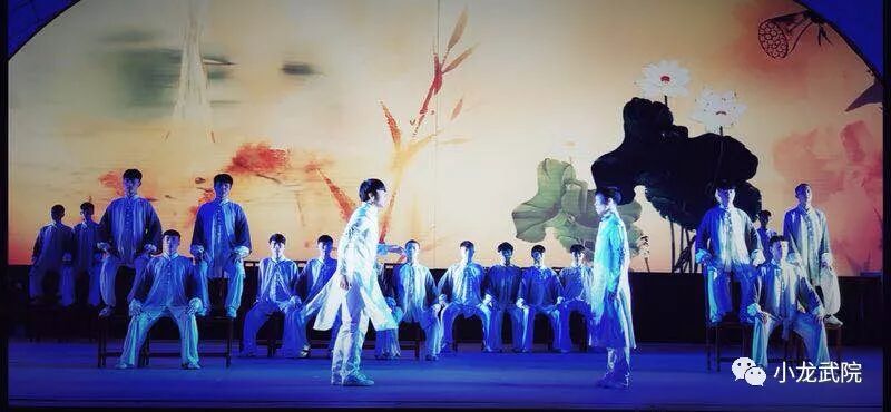 少林小龙武院表演团《武舞之静》亮相万达集团2017年会盛宴