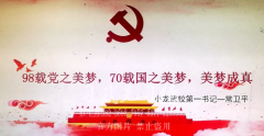 嵩山少林小龙武校第一书记常卫平讲党课